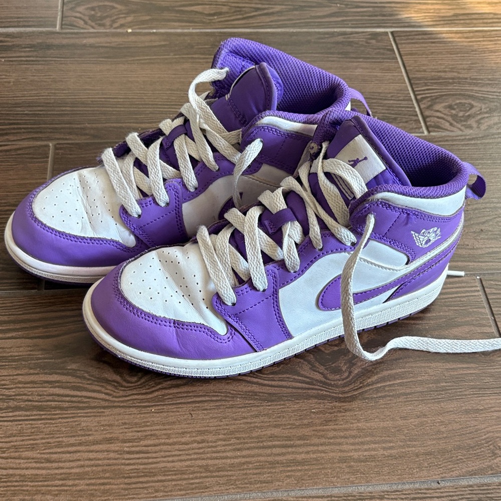 Kids NIKE 3Y Air Jordan 1 Mid Sneakers